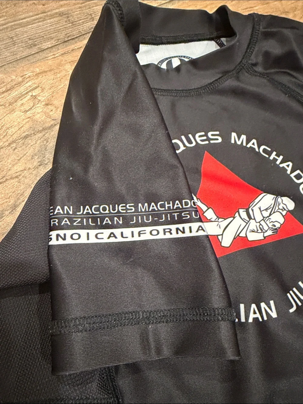Jean Jacques machado kids rash guard - Black Brazilian Jiu-Jitsu Kids Rash Guard